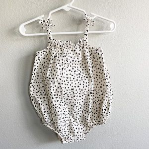6-12 month bubble romper